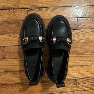 See by Chloe Lylia Embellished Leather Loafers